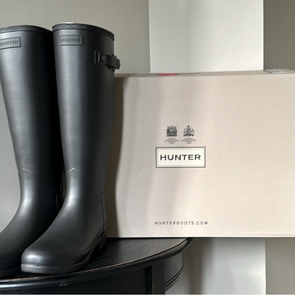 Hunter Black Women’s Rain Boots